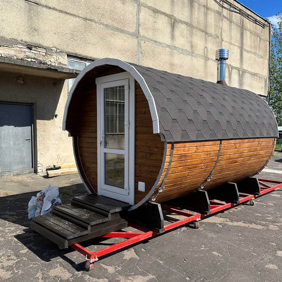 Баня бочка 6 метра