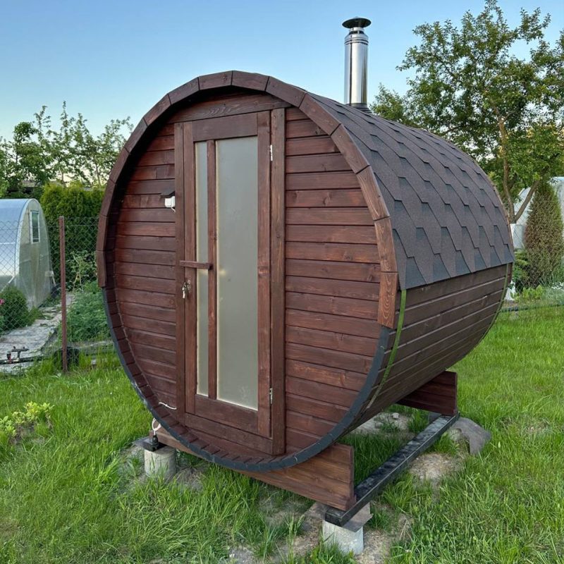 Баня бочка 2 метра