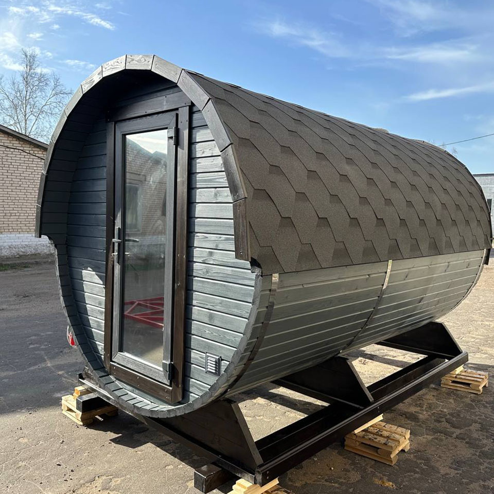 Баня бочка 3,5 метра